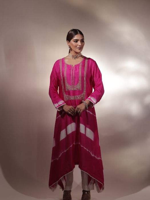 Pink Dori Work Suit Set