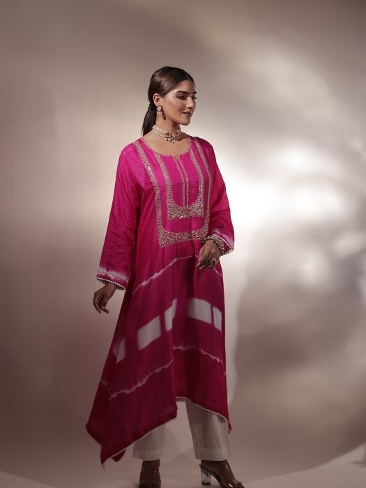 Pink Dori Work Suit Set
